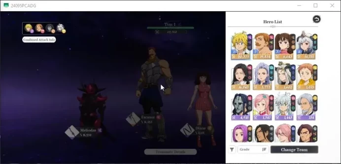 SEA|Lvl 41|8 SSR|EscanorP6,MeliodasP5,DianeP5,MannieP4,JerichoP4,GuilaP4,KingP1,DrakeP1|62K PWR|Many Skin Armor|Google|SDO1115