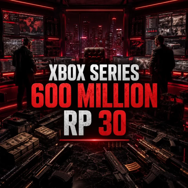 XBOX SERIES | Modded Account | 600M Total Assets | 49M Pure Cash | RP 30 | Instant Delivery | ARXGXS-114