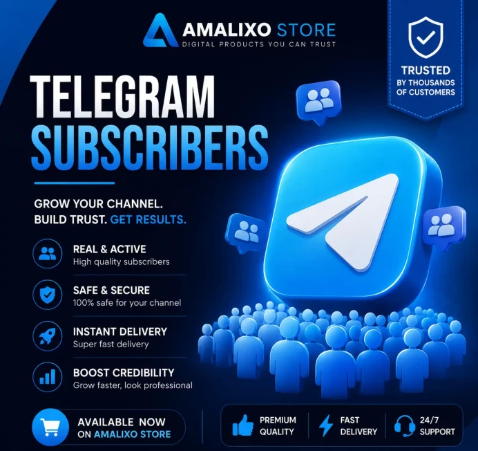 Thousands of  Telegram subscribers  Premium quality