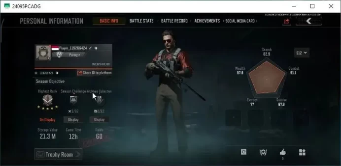 MOBILE Lv30|SV 21,3M| CV 18M|3 Set|P AKM,QS AKS-74U,Maelstrom AUG,BoF AR-57,SS T03,GM AK-12,Etc|CN ON|Infinite|Check SS(AB3232)