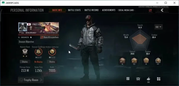 MOBILE Lv30|SV 213M| CV 211M|Many Set|X-Ray H416,Flag AEK,Decree LR-AR1,Fangs MPX,Etc|Many Skin|CN OFF|Infinite|CheckSS(AB3229)