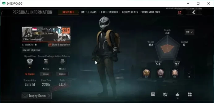 MOBILE Lv30|SV 16,8M| CV 11,5M|Battle Machete|4 Set|Speed SQB MDR,Koi AK-102,AK-74N,Edelweiss AUG|CN OFF|Infinite|CheckSS|AB3228