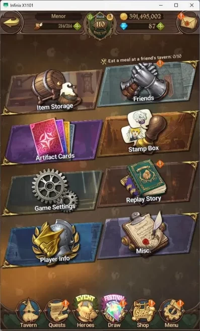 ASIA|4M CC|87 DM|LS 103|Mesis 2/6,Menor 1/6,KOP Tristan 1/6,Skuld 2/6,DKM 2/6 Etc |Collab REZERO| Log TF Code|Check SS 7DS513B