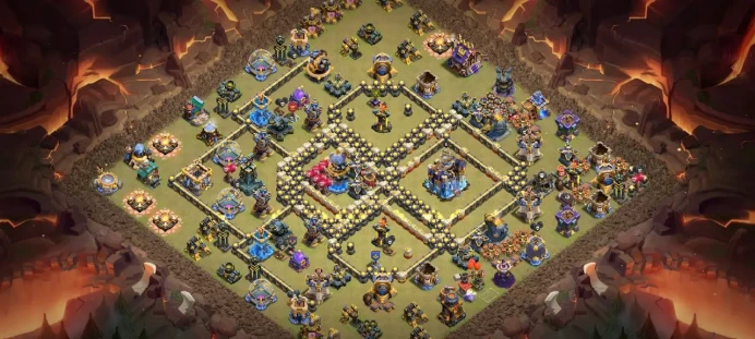 Th 18 Level 246 | Hero (100/105/79/55) | 12 Equipment Epic | 10 Magic Items | 37 Hero Skin | 3497 War Stars | 1775 Gems