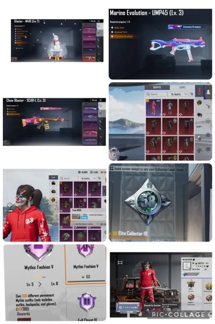 M416 Glacier Max lvl-7 | 80 mythic | 26 gun lab! Global! 58 collector!