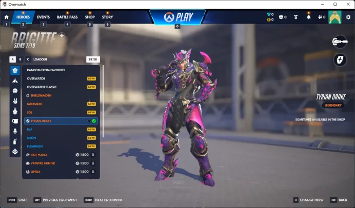 Overwatch 1 / Full Mail Access / see the picture / Please Read Description / Caroly