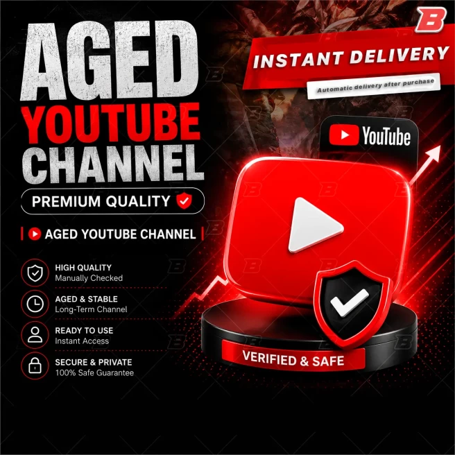 Aged Channel 2010–2019| 3 Features forver | Aged Emails |