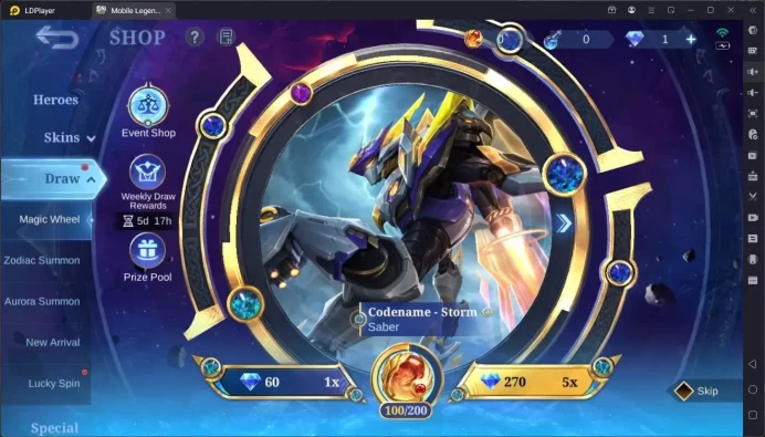Global|Hero 124|Skin 445|Exalted|Legend Franco,Alpha| NEO Brody,Fredrin| Alstar Moskov| StarWars Argus | More Check SS ML2035B