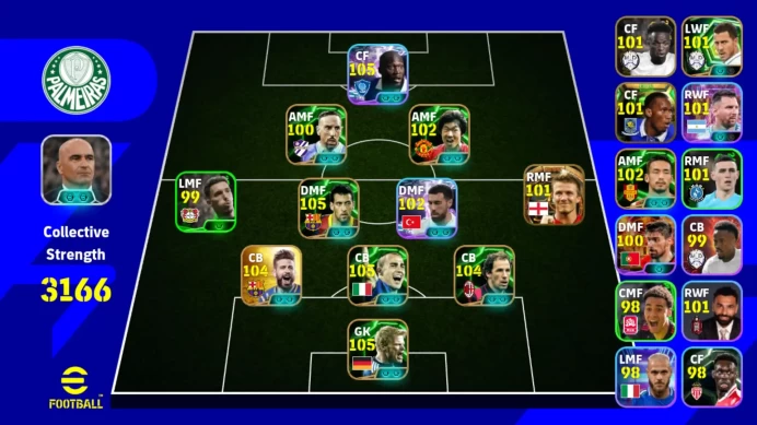 Android Power 3166 | Romelu Lukaku | Gerard Pique | Sergio Busquets dll | Detail In SS | EFB031B TH2026