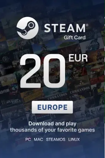 Steam Gift Card 20 EUR