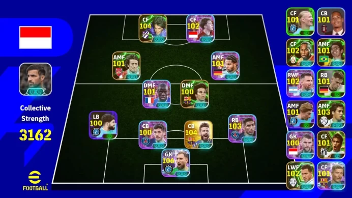 Android Power 3162 | Ole Romeny ST | Hakimi ST | Donnarumma ST | Pique Epic DB | EFB084B TH2026