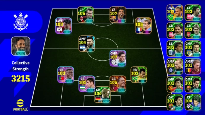 Android Power 3215 | Son Blitz | Suarez BT MSN | Griezmann France | Bellingham ST | VVD BT | EFB107B 2026