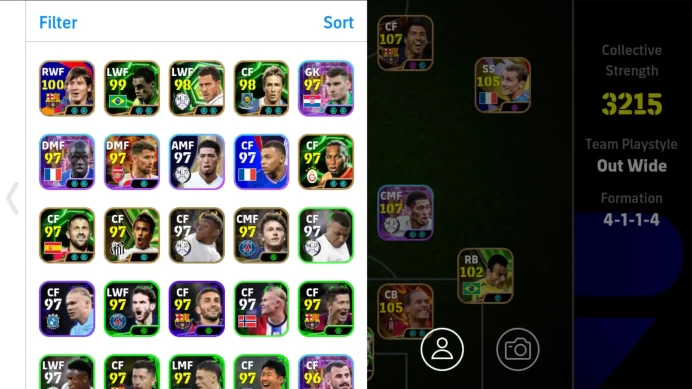 Android Power 3215 | Son Blitz | Suarez BT MSN | Griezmann France | Bellingham ST | VVD BT | EFB107B 2026