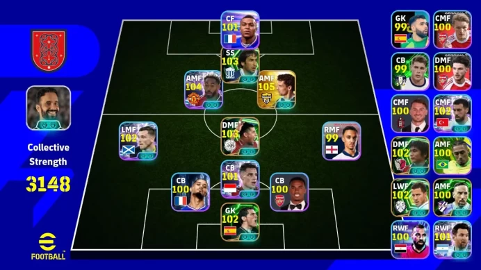 Android Power 3148 | R. Baggio Epic | Cunha ST | Raul | Robertson ST | Casillas | EFB110B 2026