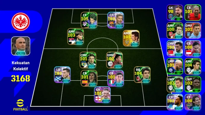 Android Power 3168 | R. Baggio Epic | Lewandowski ST | Dragan | Massimo Oddo | Silog 6 | EFB111B 2026