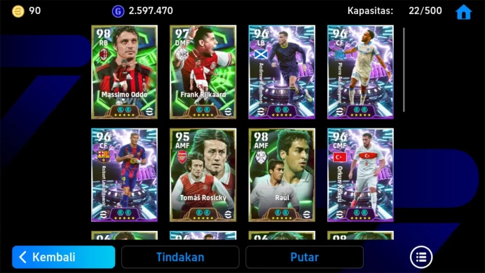 Android Power 3168 | R. Baggio Epic | Lewandowski ST | Dragan | Massimo Oddo | Silog 6 | EFB111B 2026