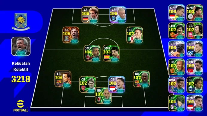 Android Power 3218 | Rumme | Tsubasa | Haaland ST | Palmer BT | Totti Epic | Gattuso | Login 8 | EFB116B 2026