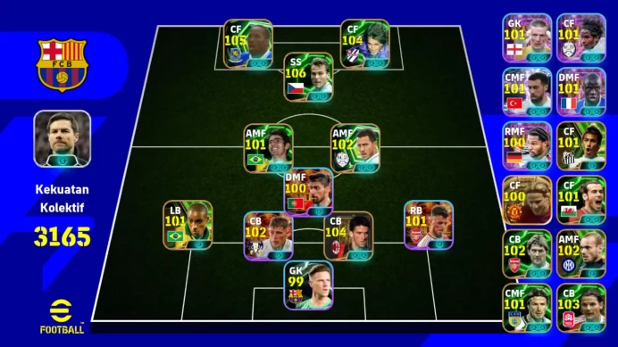 Android Power 3165 | Nedved | Drogba | Batistuta | Panucci | Silog 4 | Detail In SS | EFB118B 2026