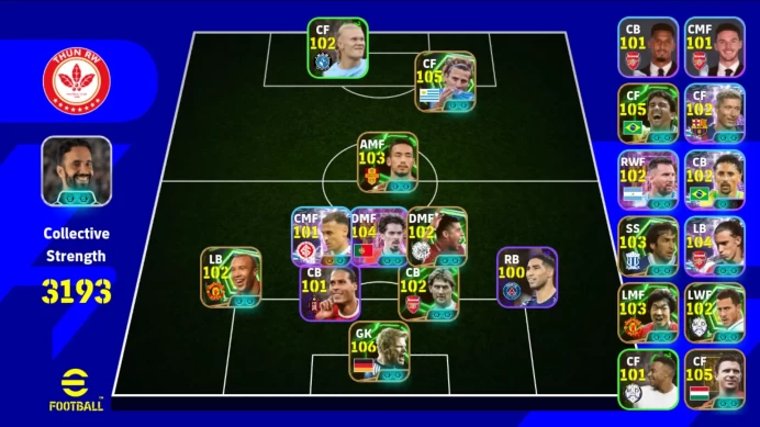 Android Power 3193 | Forlan Epic DB | Kahn Epic DB | Puskas Epic DB | Vitinha ST | EFB144B 2026