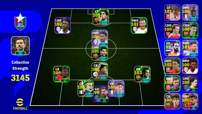 Android Power 3145 | Suarez Epic DB | Bellingham ST | Cannavaro | Detail In SS | EFB159B 2026