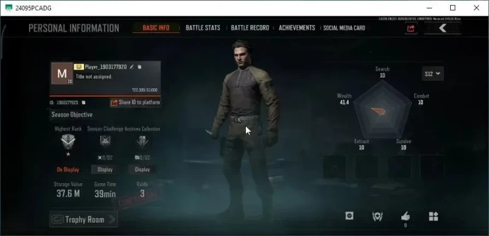 MOBILE Lv30|SV 37,6M| CV 36M| Koi LR-AR2,SS AX50|  SS Groza,GM AK-12, | HLC Tactical |CN ON|Infinite|Check SS(AB3235)
