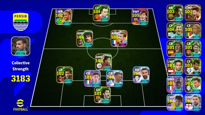 Android Power 3183 | Gullit Epic DB New | Messi Barca | Neymar Brazil | Berbatov | Griezmann | EFB166B 2026