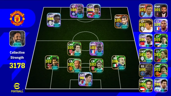 Android Power 3178 | Kvara BT Blitz | Vinicius Jr ST | Thuram ST | Marmoush ST | EFB172B 2026