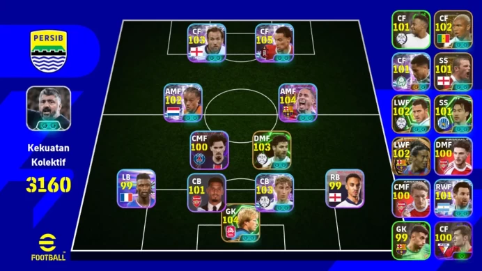 Android PW 3160 | ST Kane, Eketike, Rapinha, X Simons | ST Huijsen | Legend O. Kahn | Detail Cek SS | EFB529B 2026