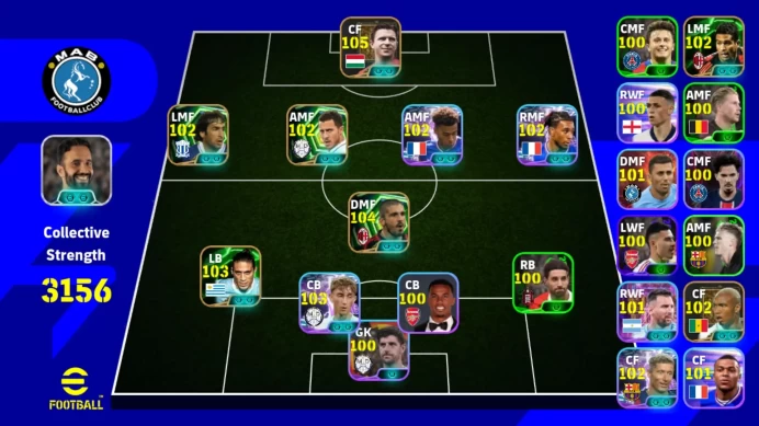 Android PW 3156 | Epic DB: Ferenc Puskas, Gennaro Gattuso | Dean Huijsen | Michael Olise | Desire Doue | Det SS |EFB584B TH2026