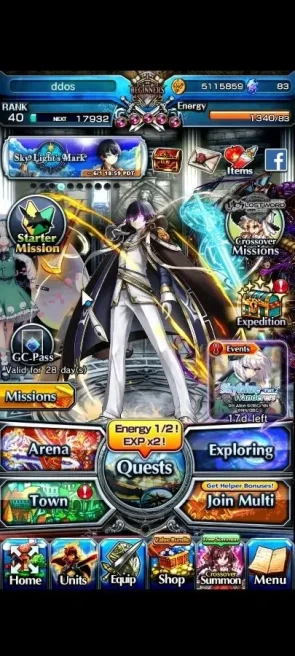 Global|Rank 40|83 cc|3 Ascend+1 TW| Youmu Konpaku+TW,Isliid Defier of Fate,Marisa Kirisame |Lpot 35(GS2586)