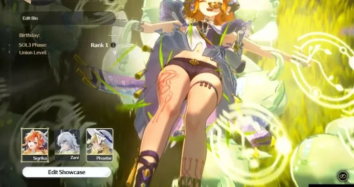 SEA | UL 9 | 3 Limited | Phoebe,Zani,Sigrika | Data Bank Lvl 4 | MC Male | Log Kuro | Check SS (WW3402)
