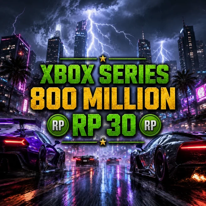 XBOX SERIES | 800M Total Assets | 51 Million Pure Cash | RP 30 | GTA Modded Account | Instant Delivery | #ARXXB-1040
