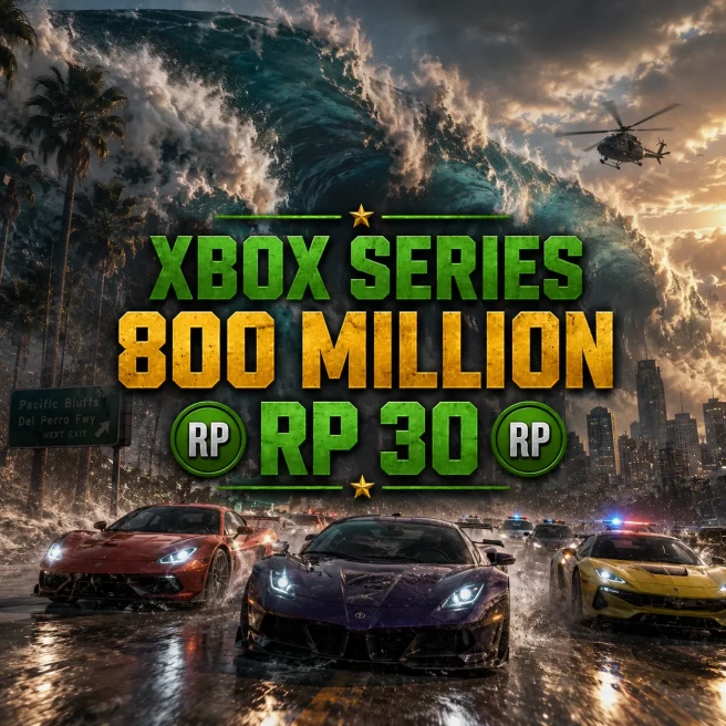 XBOX SERIES | 800M Total Assets | 100 Million Pure Cash | RP 30 | GTA Modded Account | Instant Delivery | #ARXXB-1007