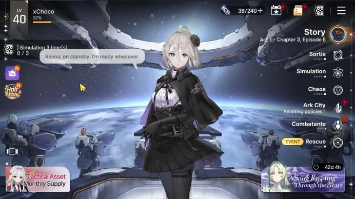 GLOBAL Lv 40|9 SSR[Heidemari,Tiphera,Chizuru,Narja,Luke,Orlea,Mei Lin,Veronica,Renoa]+11 SR [MikaM1,NiaM2,Etc]|Stove|CZN2027