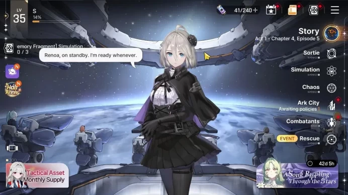 GLOBAL Lv 35|6 SSR[Heidemarie,Tiphera,Nine+Sign,Luke,Mei Lin,Kayron]+8 SR[MikaM1,Nia,OwenM1,Etc]|1 SSR Partner|Stove(CZN2022)