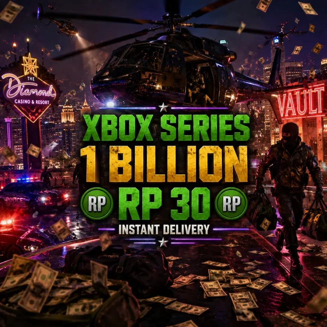 XBOX SERIES | 1B Total Assets | 53 Million Pure Cash | RP 30 | GTA Modded Account | Instant Delivery | #ARXXB-1037
