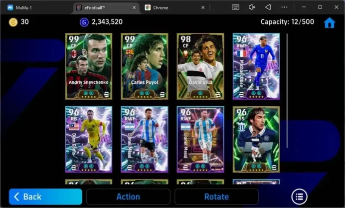Android|PW 3143|Andriy Shevchenko Epic,Carles Puyol Epic,David Villa Epic,Olise ShowT,Lionel Messi ShowT|2026|Check SS EFB1593B