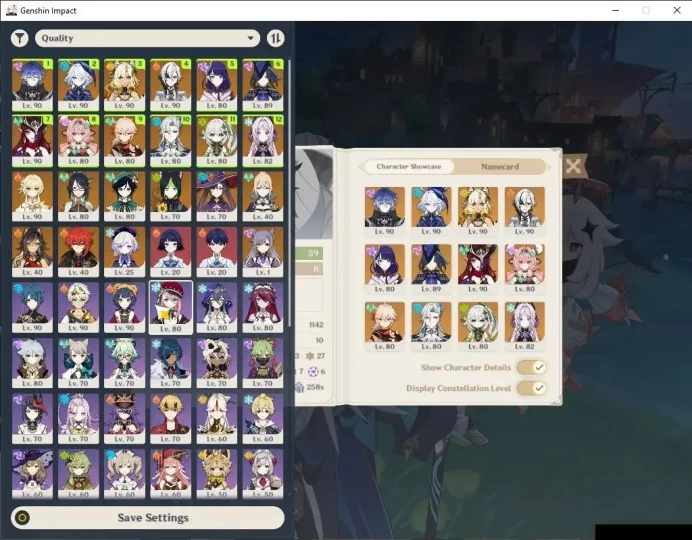 ASIA|AR 59|2 PremTeam [Neuvilette,Arlecchino]|4 Limited+3(*5Wep)|Flins,Clorinde,Chasca,Etc|Mc Female|TakeMail|CheckSS(GI6603)