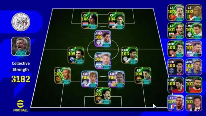 3x Android|Highlight-Showtime Jude Bellingham,Epic Johan Cruyff,Lothar Matthaus,Xabi Alonso,etc|PES2026|TakeMail|(EF1796)