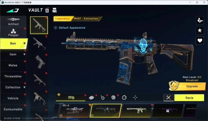 ASIA |1 Eternal QBZ95-Whisper |2 Collab AOT: KAG-6, EVA: MCX | 6 ULTRA GUN | 2 LIMITED | 15 LEGENDARY |More Check SS BS1068B