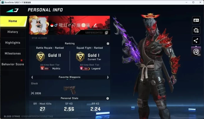 ASIA |1 Eternal QBZ95-Whisper |2 Collab AOT: KAG-6, EVA: MCX | 6 ULTRA GUN | 2 LIMITED | 15 LEGENDARY |More Check SS BS1068B