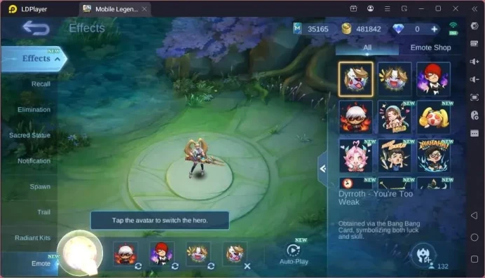 Global|Hero 132|Exalted|Legend Alucard|Collab Johnson+Roger+Cyclops|M4 Beatrix+M3 Roger+M5 Yu Zhong|More Check SS ML2042B