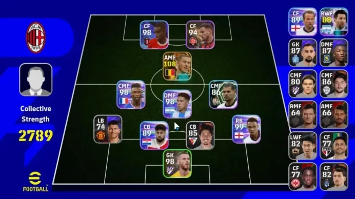 Android|Big time Eden Hazard,Show time Lionel Messi,T.Alexander arnold,Eduardo Camavinga|PES 2026|TakeMail|CheckSS(EF1800)