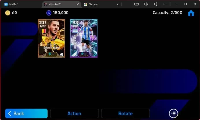 Android|PW 2000 |Eden Hazard BigTime,Lionel Messi Show Time|2026|Check SS EFB1595B