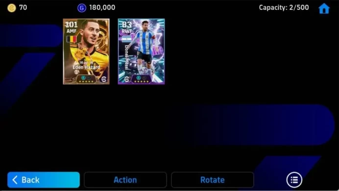 Android|PW 2000 | Eden Hazard BigTime, Lionel Messi ShowTime |2026|Check SS EFB1596B