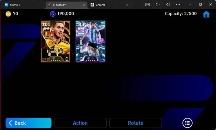 Android|PW 2029| Eden Hazard BigTime, Lionel Messi ShowTime |2026|Check SS EFB1597B