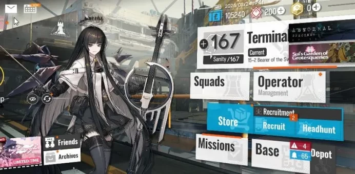 Lv 49|125 Operator+2 Skin|5 Limited|Sakiko Togawa, Virtuosa, Muelsyse, Hoshiguma The Breacher, ETNC|Check SS|(AK1291)