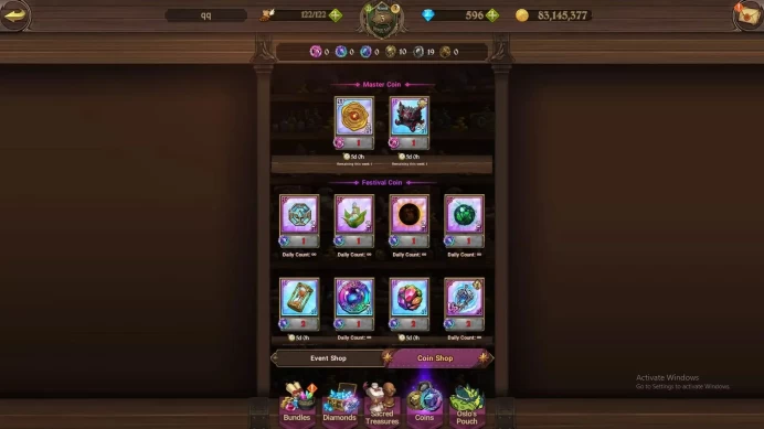 Global |CC 138k |596 Diamonds |LR Princess Elizabeth, UR Demon King Meliodas | Log TF Code|Check SS 7DS518B