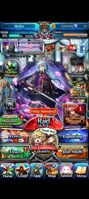 Global|Rank 25|Starter|4 Ascend| RimuruTW, SagaraTW, Berwick, Rin&Luvia |Lpot 220|Check SS(GS2192)