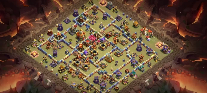 Th 16 Level 217 | Hero (79/91/61/28) | 1 Equipment Epic | 14 Magic Items | 6 Hero Skin | 1523 War Stars | 474 Gems